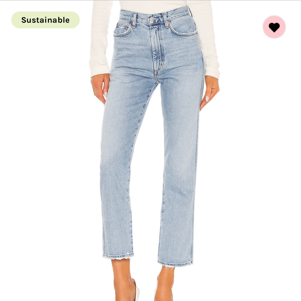 Agolde Pinch Waist High Rise Kick